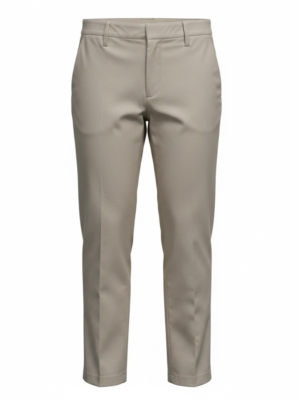 Ann Taylor Cream Curvy Trousers
